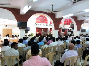 Orality Training Workshop with pastors and mission leaders in South Asia. (Image, caption courtesy LWI/ANS)