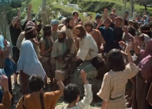 Screen shot form the new HD version of JESUS.