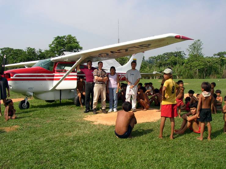 Cessna 206 landing in Brazil - Mission Network News