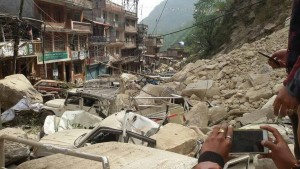 Photo courtesy Asian Access/Damage, post-quake 