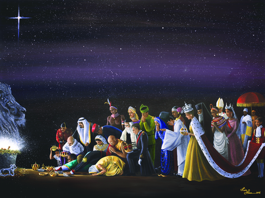 Powerful Advent paintings encourage creative missions - Mission Network ...